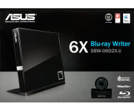 ASUS SBW-06D2X-U Slim USB 2.0 czarny BOX - 78897 - zdjęcie 3